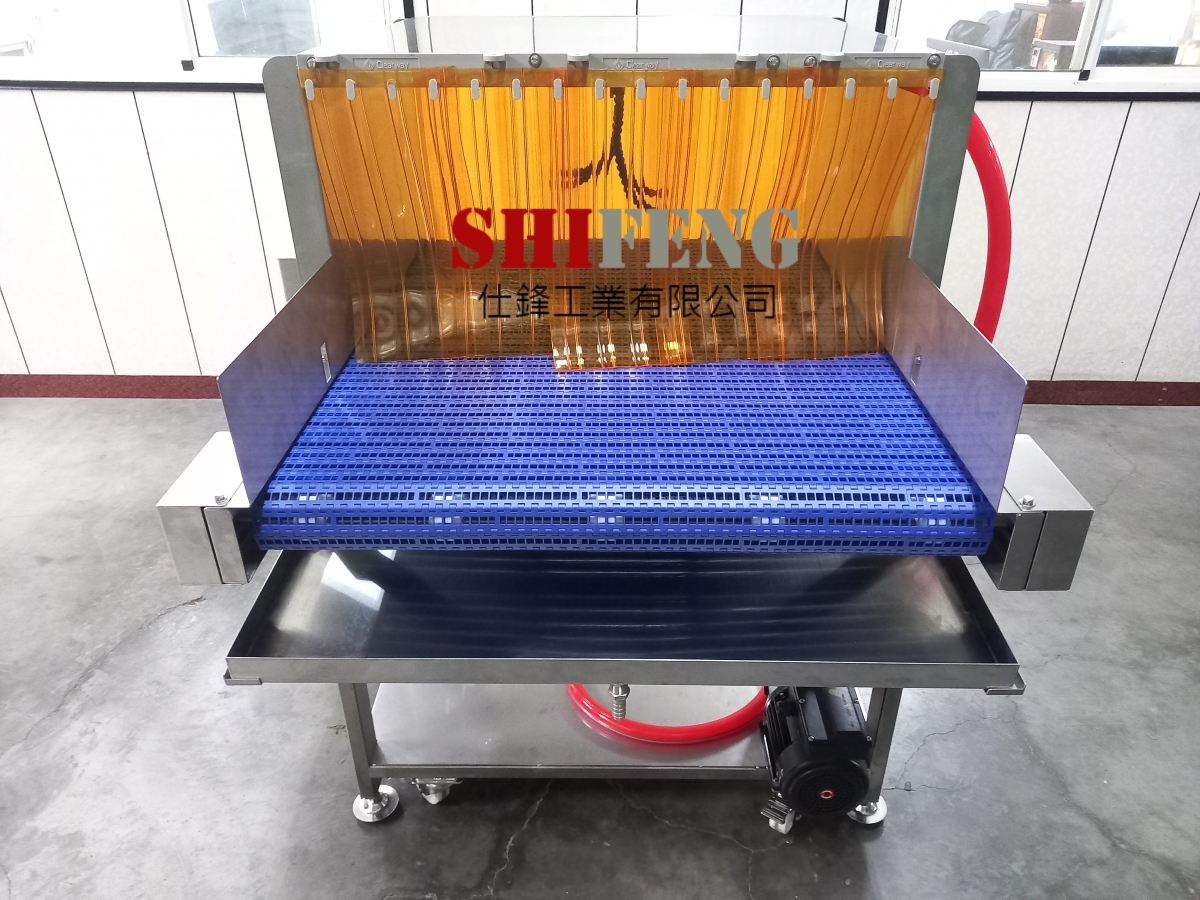 不銹鋼塑網帶平面輸送機