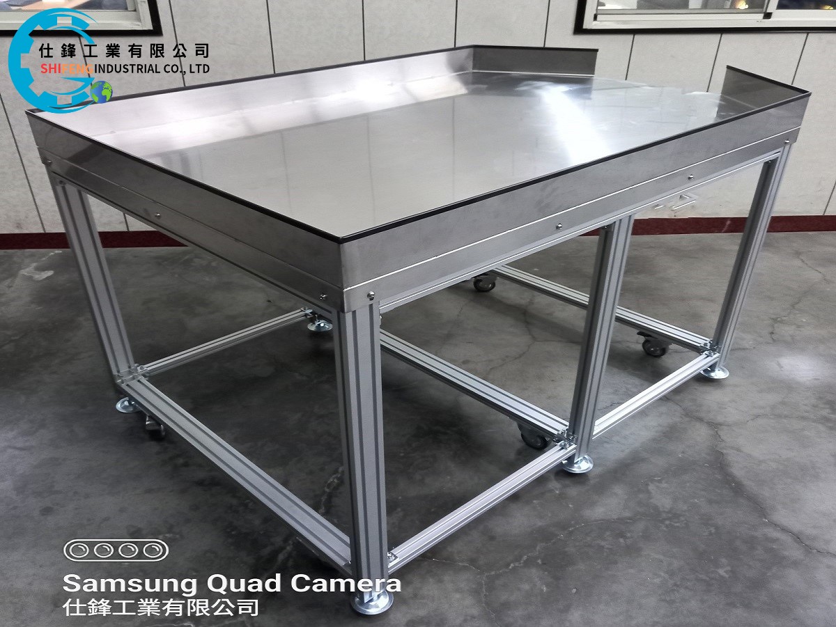 鋁擠型不銹鋼工作台車