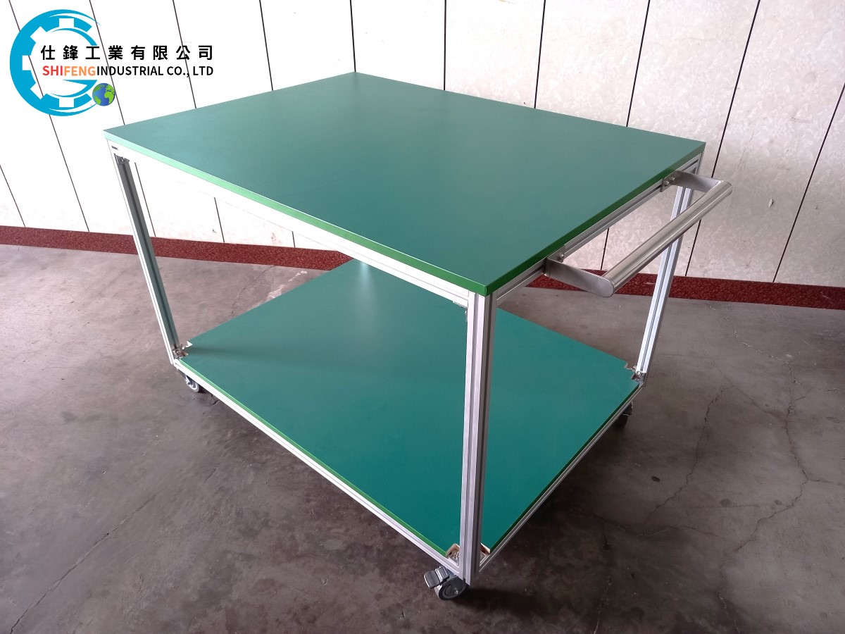 鋁擠型工作台車