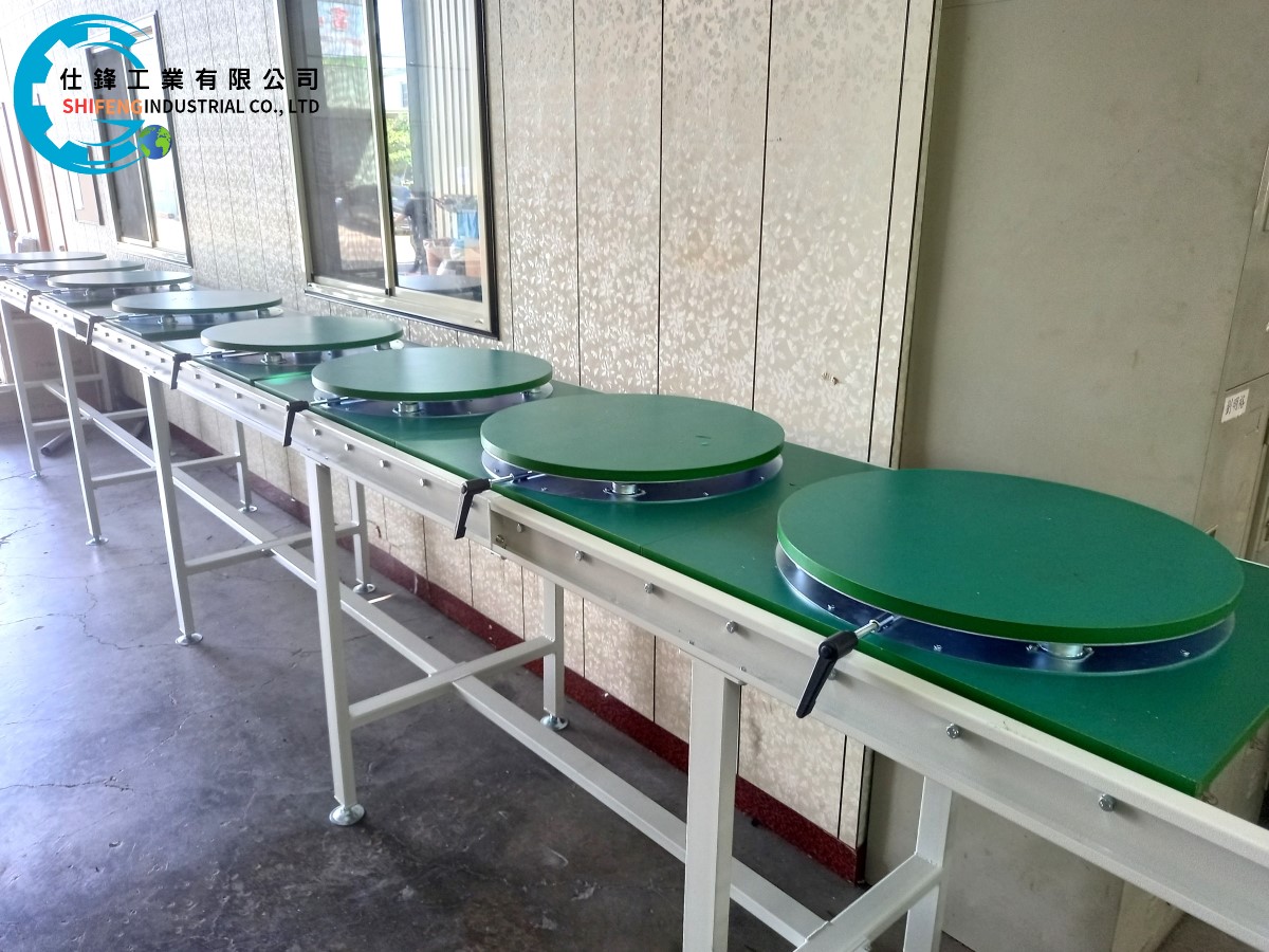 鋼鈑烤漆無動力滾筒輸送機