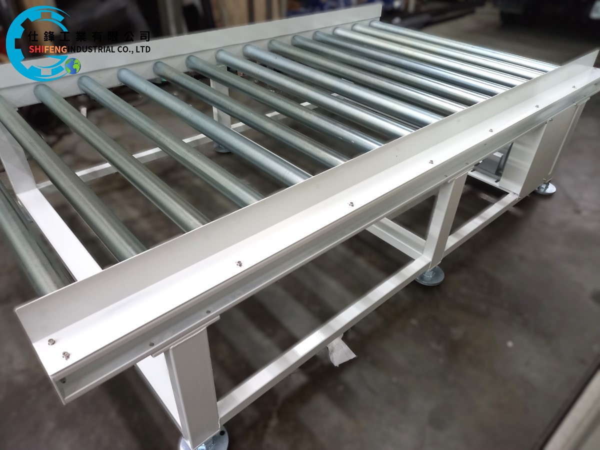 鋼鈑烤漆動力滾筒輸送機