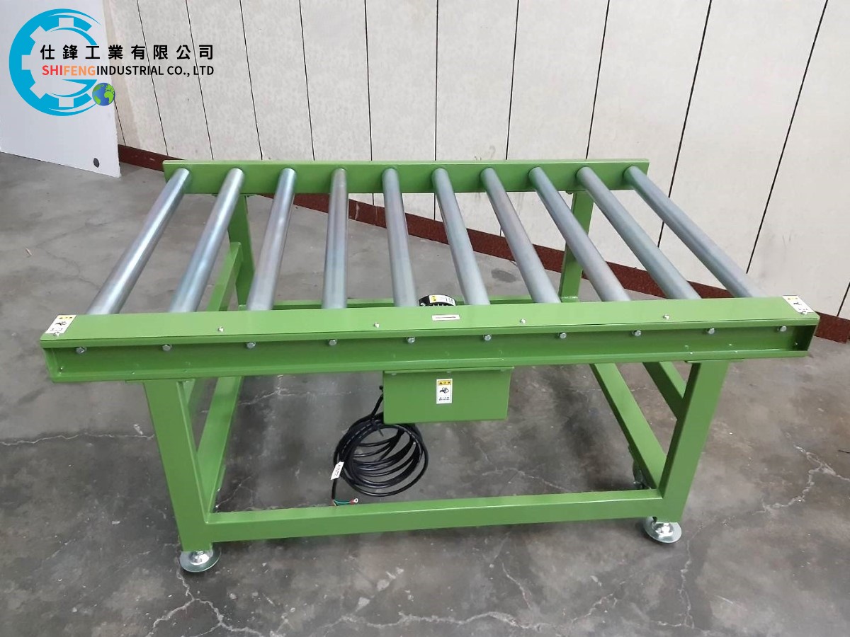 鋼鈑烤漆動力滾筒輸送機