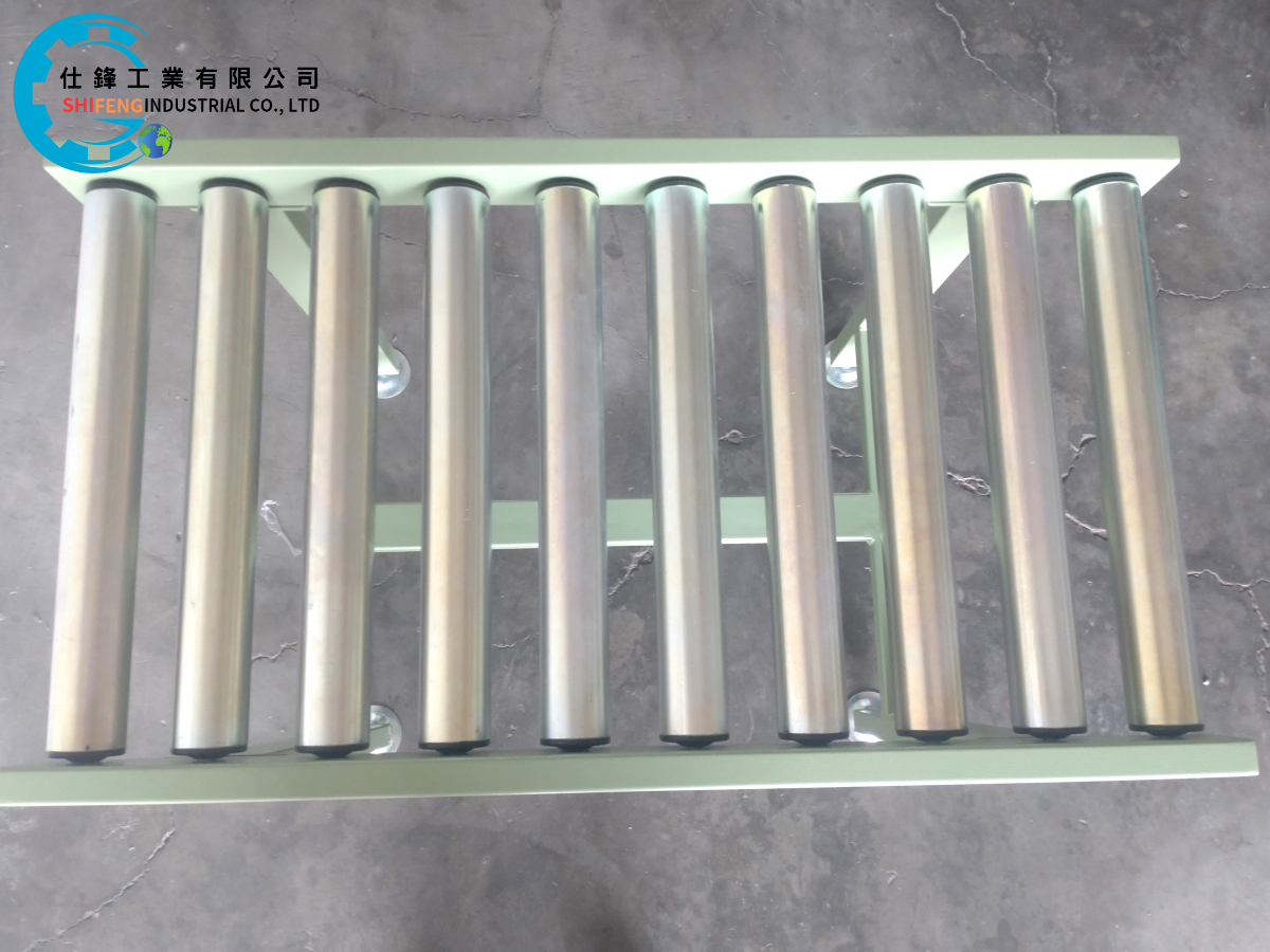 剛鈑烤漆無動力滾筒輸送機