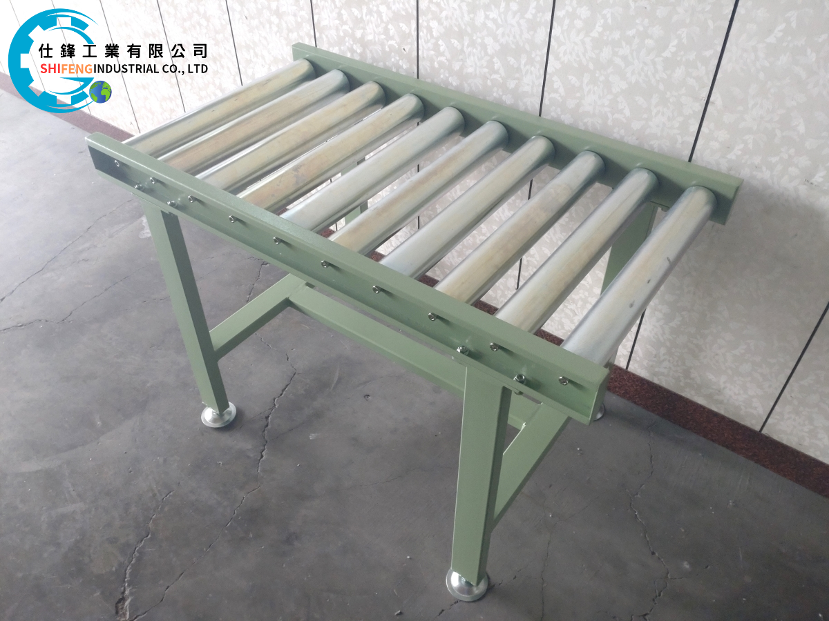 剛鈑烤漆無動力滾筒輸送機