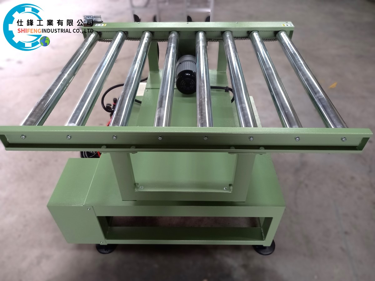 動力滾筒90度旋轉輸送機