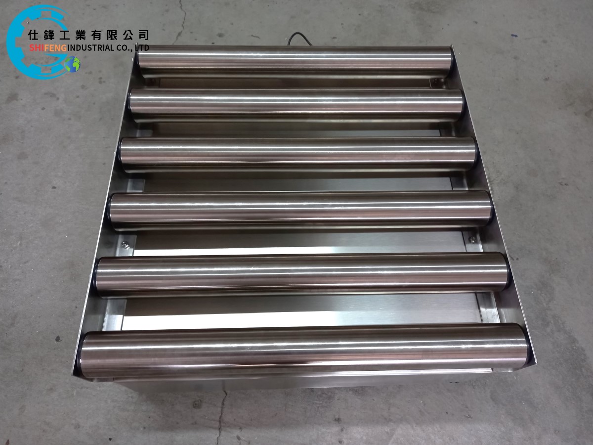 不銹鋼無動力滾筒磅秤輸送機