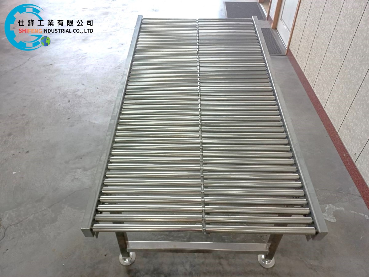 不鏽鋼無動力滾筒輸送機