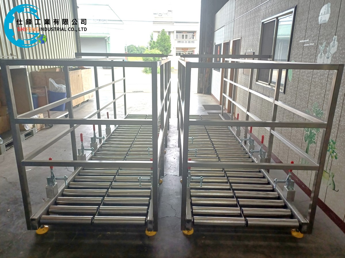 不鏽鋼無動力滾筒輸送機