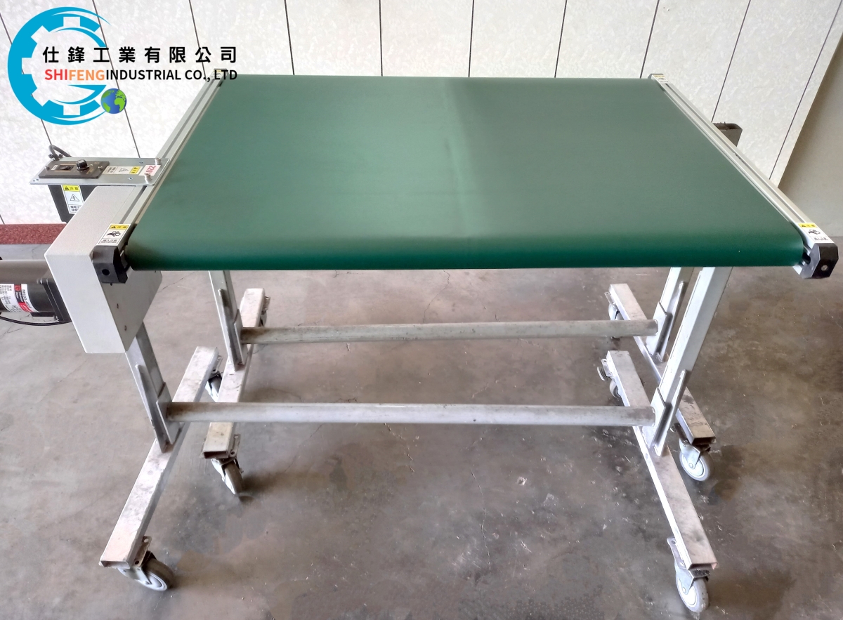 鋁擠型皮帶式平面輸送機