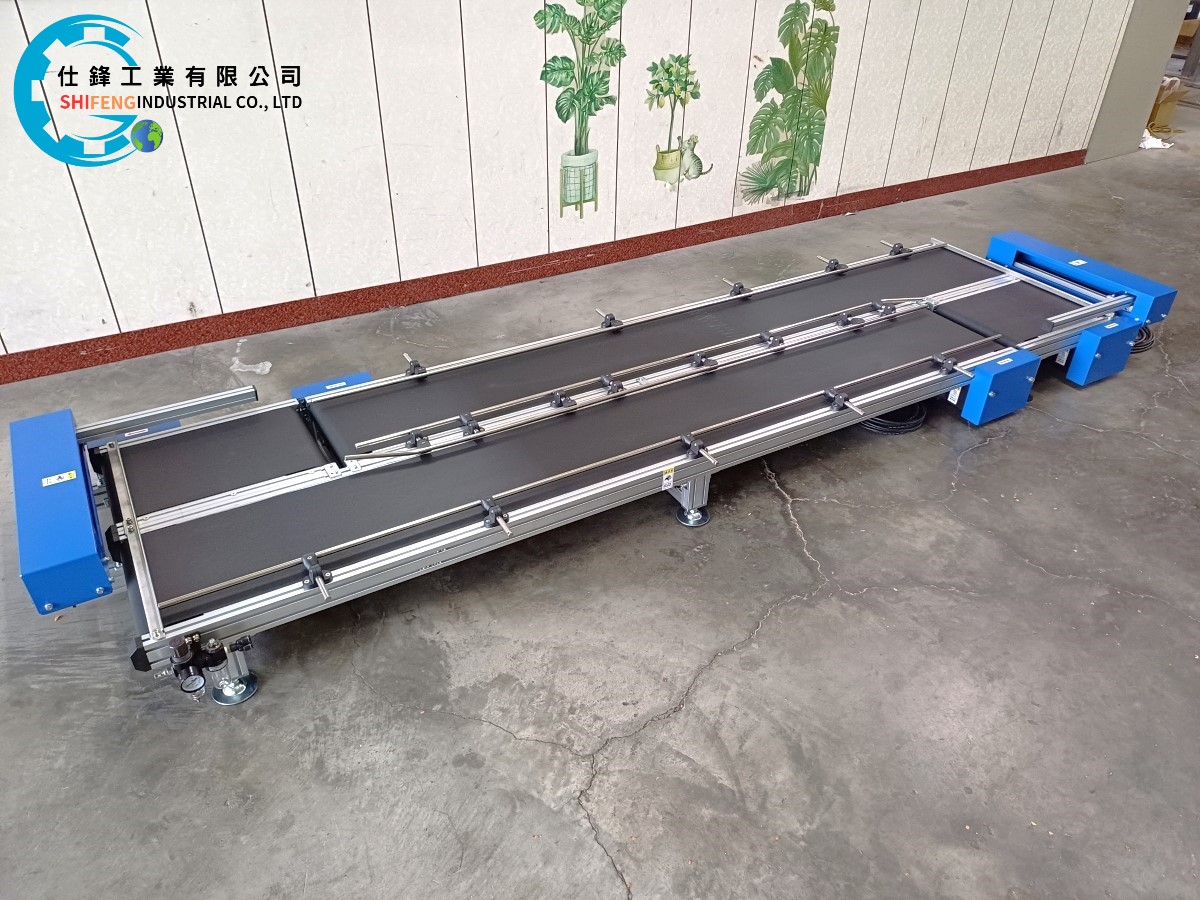 皮帶式90度橫移循環輸送機