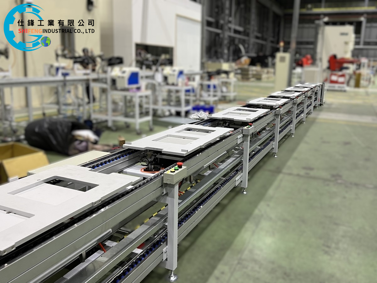 自動化倍速鏈條組裝生產線輸送機