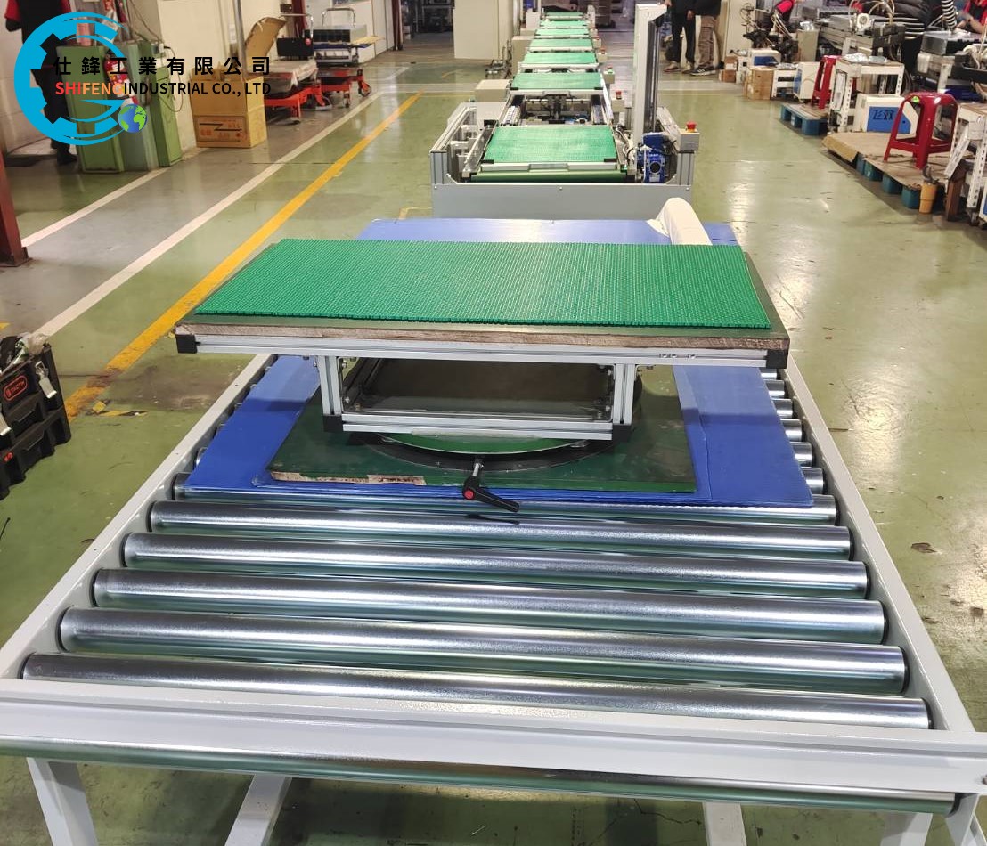 雙層上下循環組裝倍速鏈輸送機