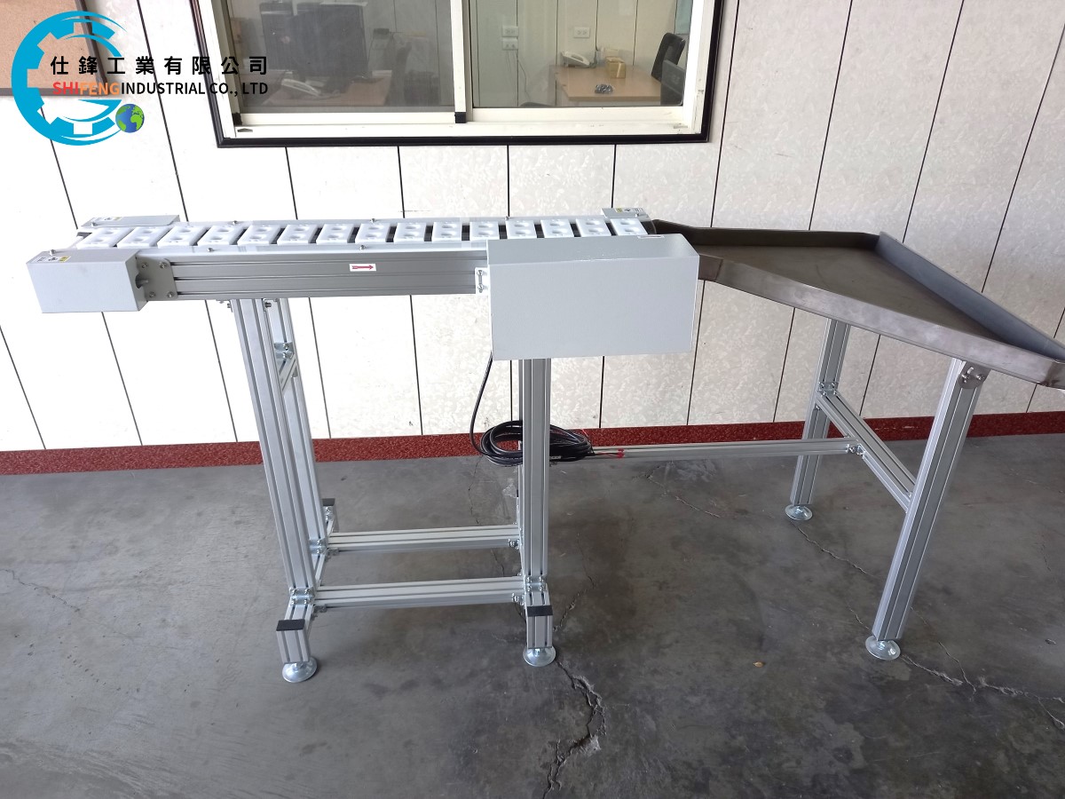 鋁擠型鏈條式治具輸送機
