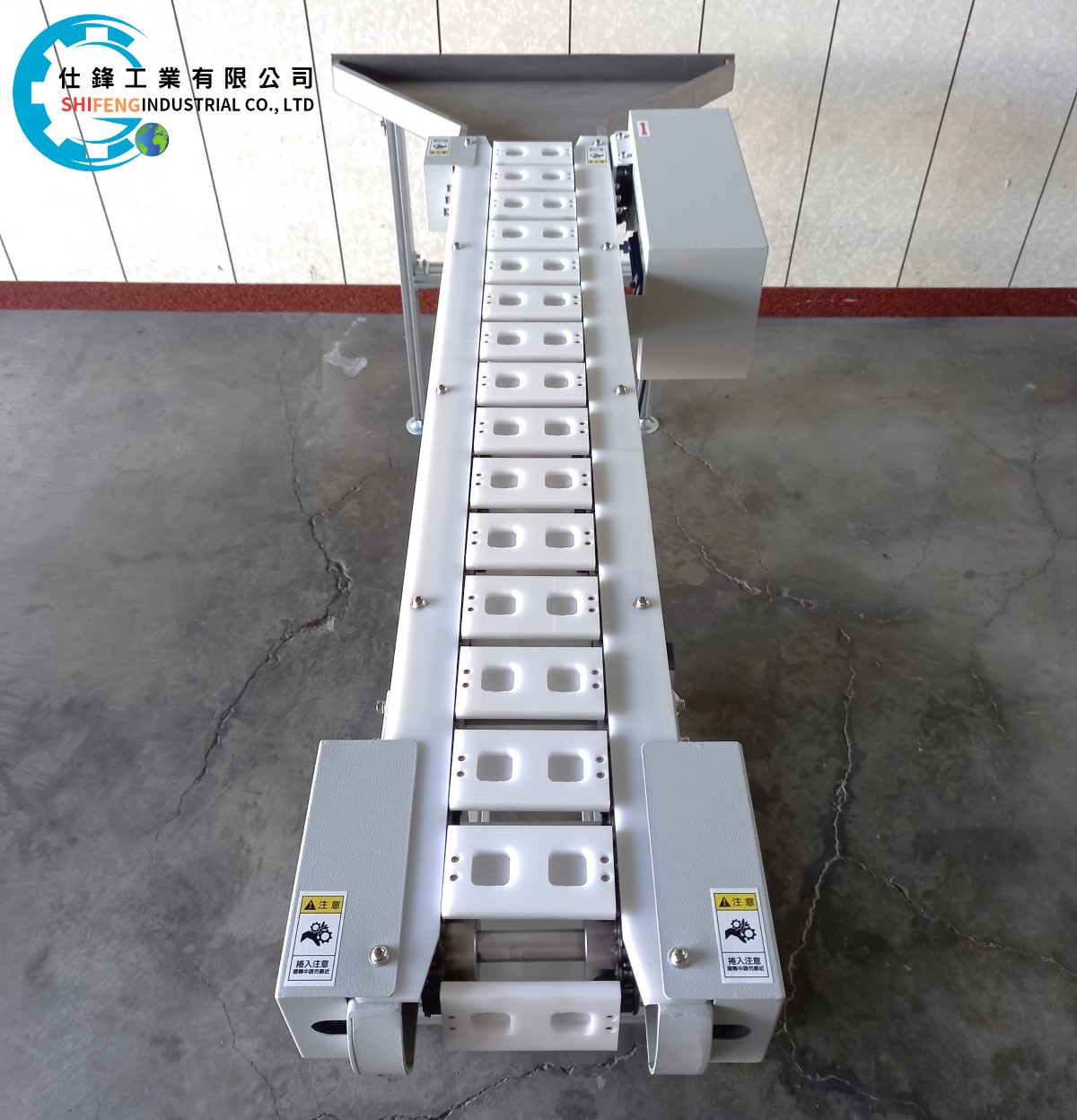 鋁擠型鏈條式治具輸送機