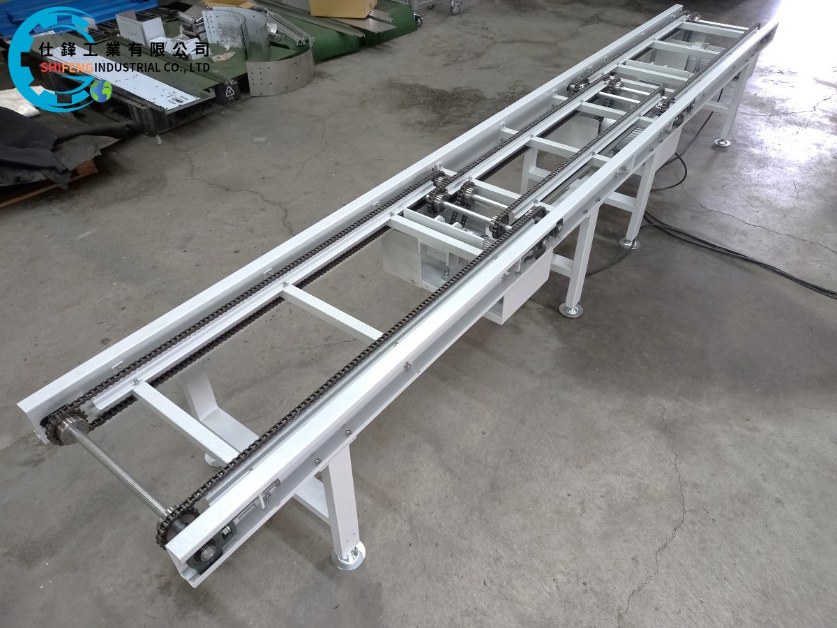 鋼鈑烤漆鏈條式輸送機