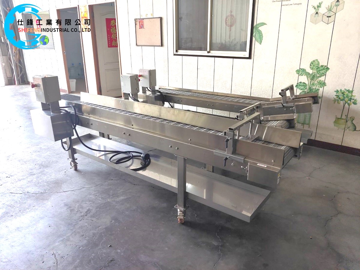 不鏽鋼鏈條網帶式輸送機