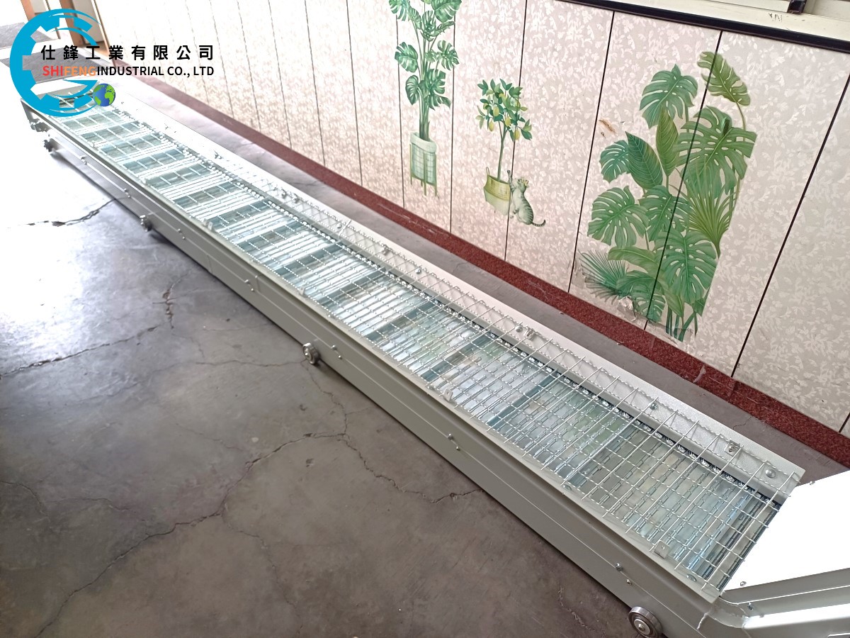 鏈鈑鐵帶Z型爬升輸送機