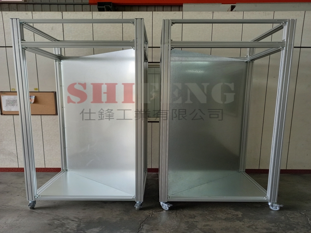 鋁擠型展示架&客戶案例二