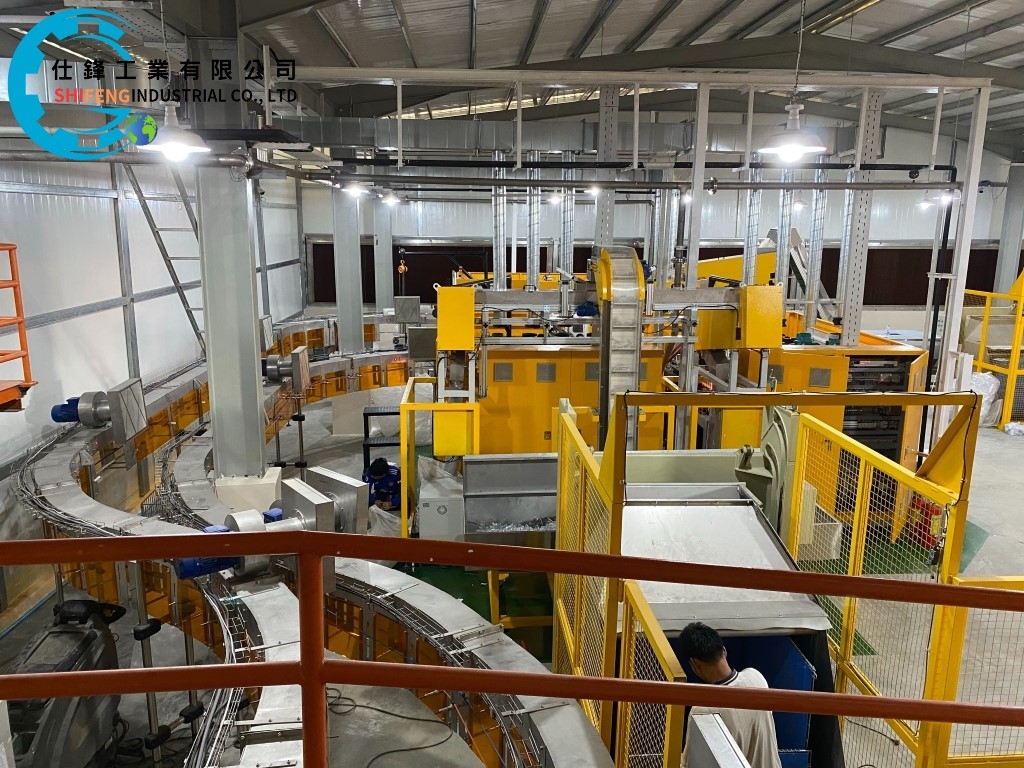 保特瓶風送道輸送機-客戶案例一