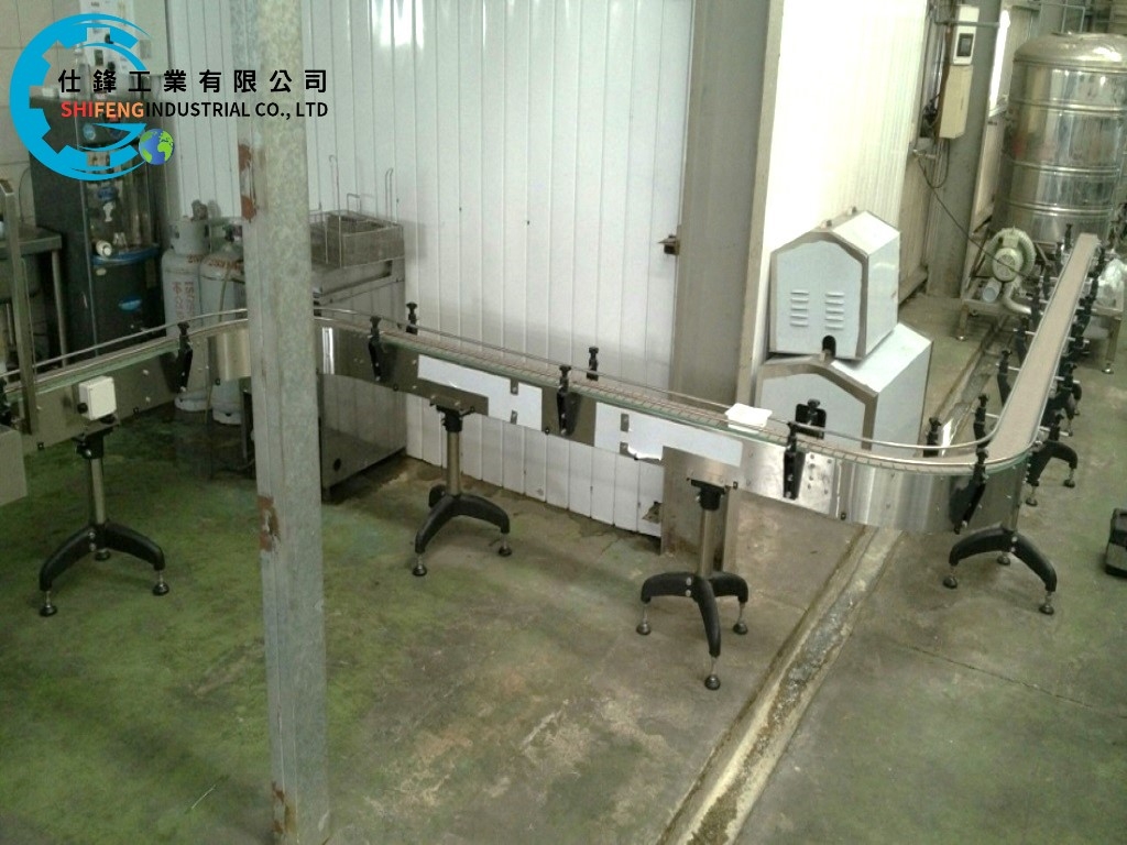 N型不鏽鋼頂板帶輸送機