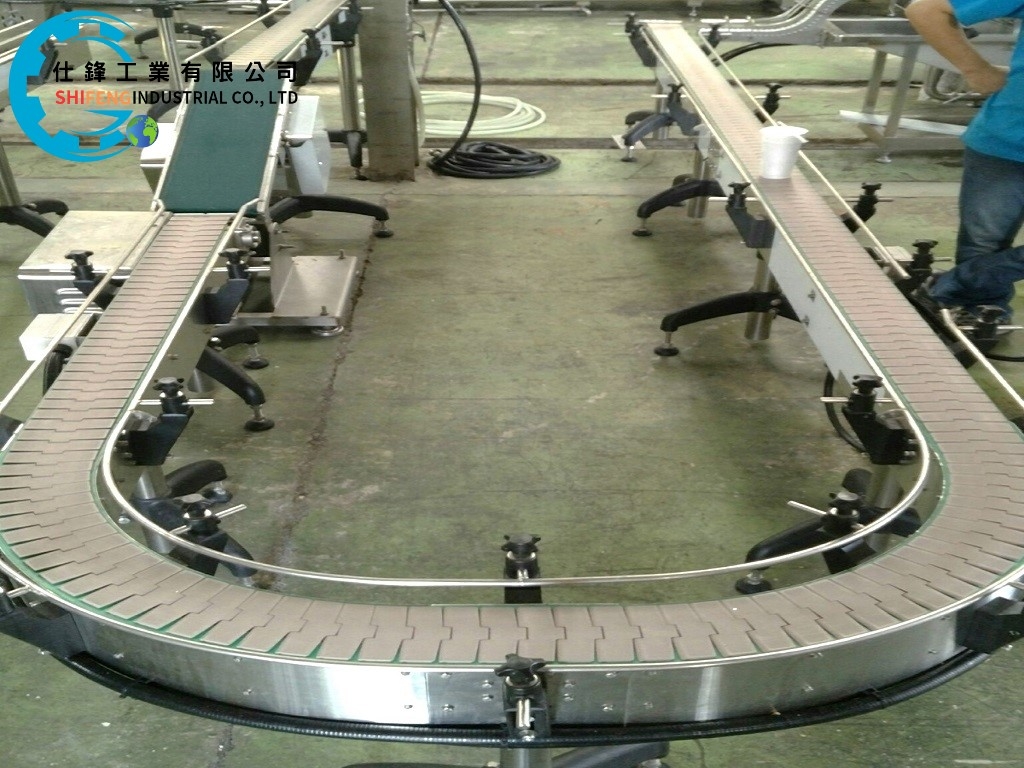 U型不鏽鋼頂板帶輸送機