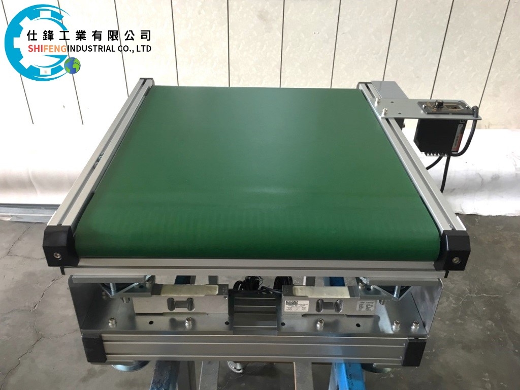 鋁擠型皮帶式磅秤輸送機&客戶案例一