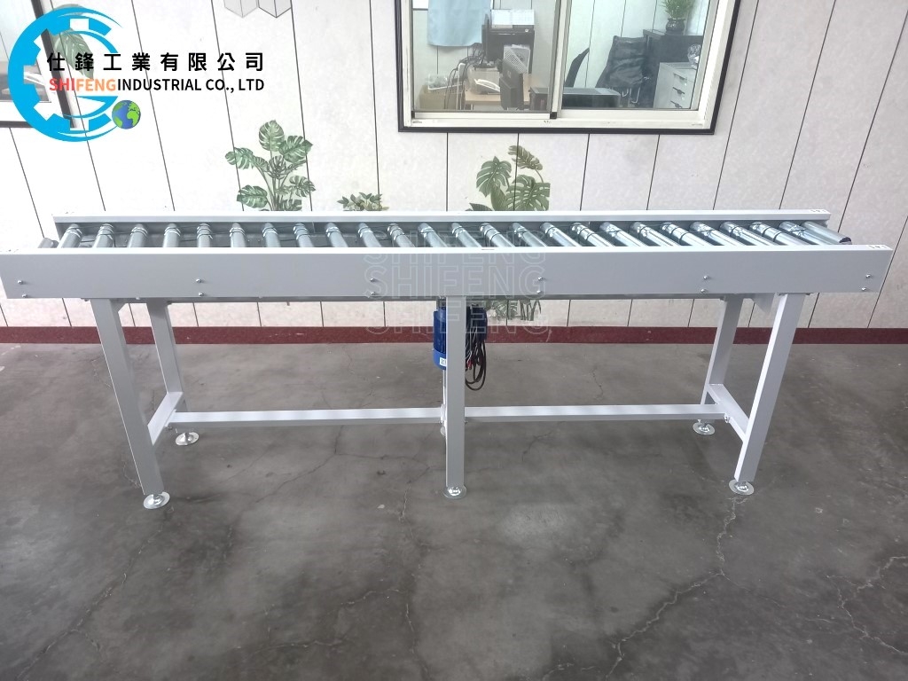 動力滾筒斜邊輸送機