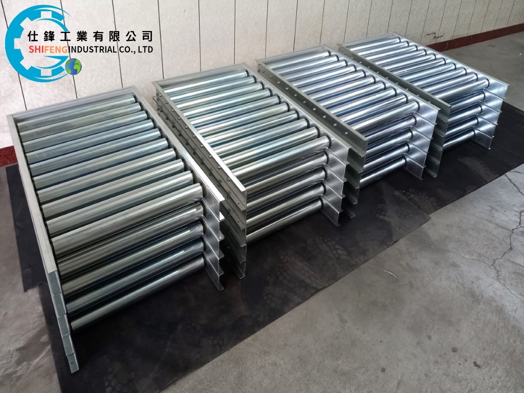 鍍鋅鈑無動力滾筒輸送機&客戶案例三