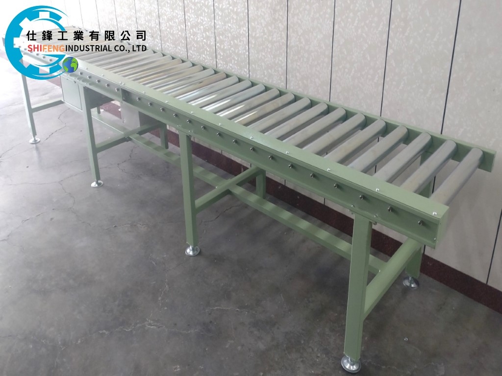 鋼鈑烤漆動力滾筒輸送機&客戶案例八