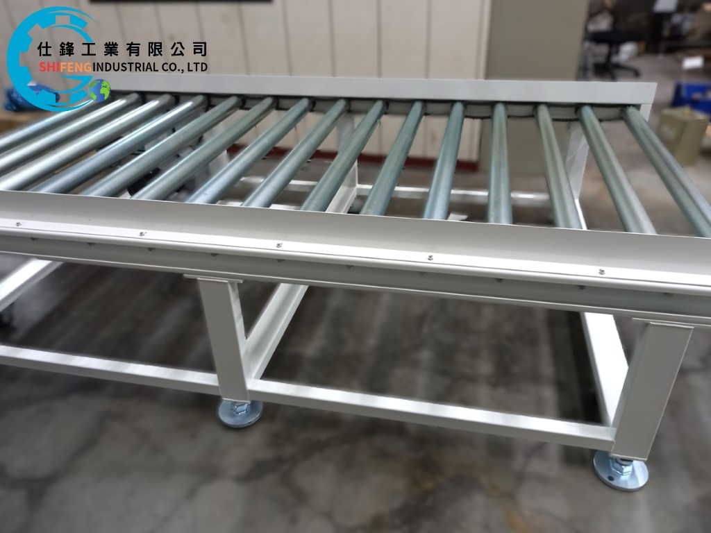 鋼鈑烤漆動力滾筒輸送機&客戶案例七