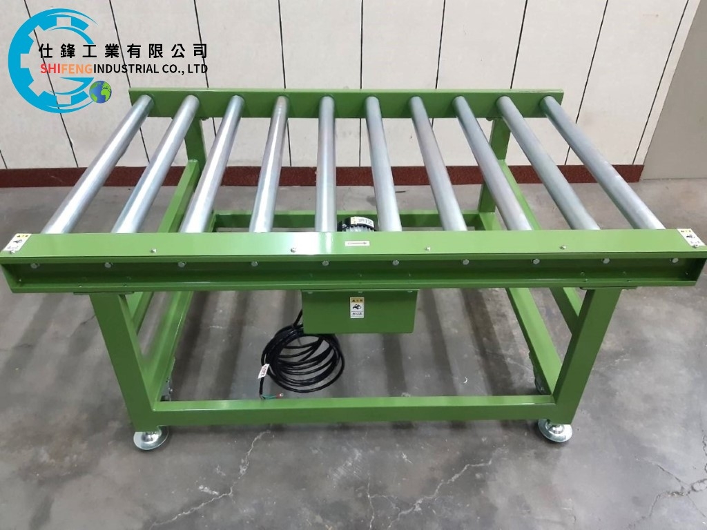 鋼鈑烤漆動力滾筒輸送機&客戶案例六