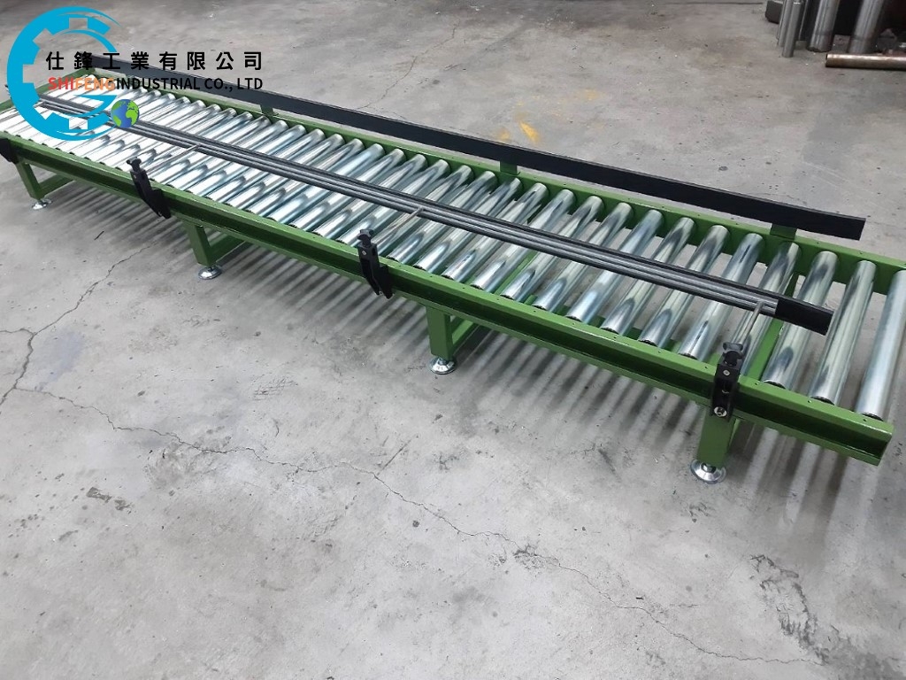 鋼鈑烤漆無動力滾筒輸送機&客戶案例四