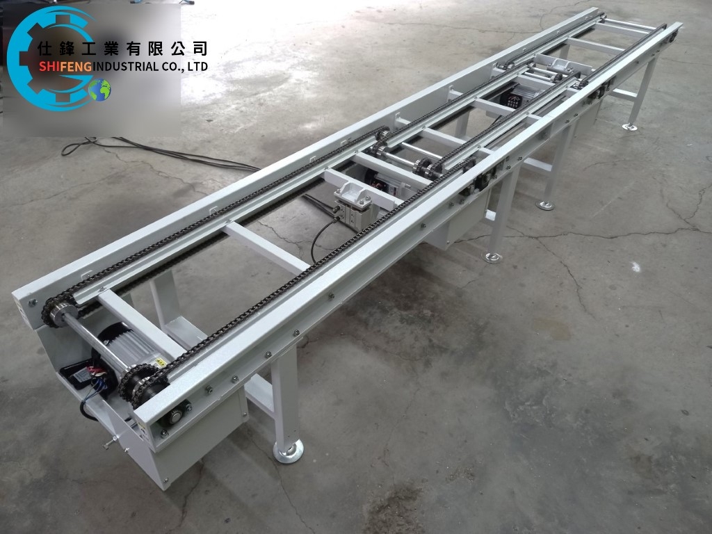 鋼鈑烤漆鏈條式輸送機&客戶案例五