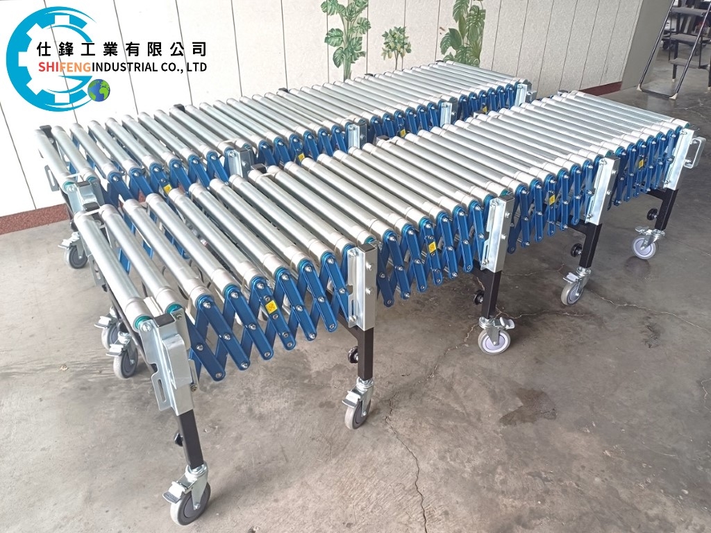重型動力滾筒伸縮輸送機&案例二