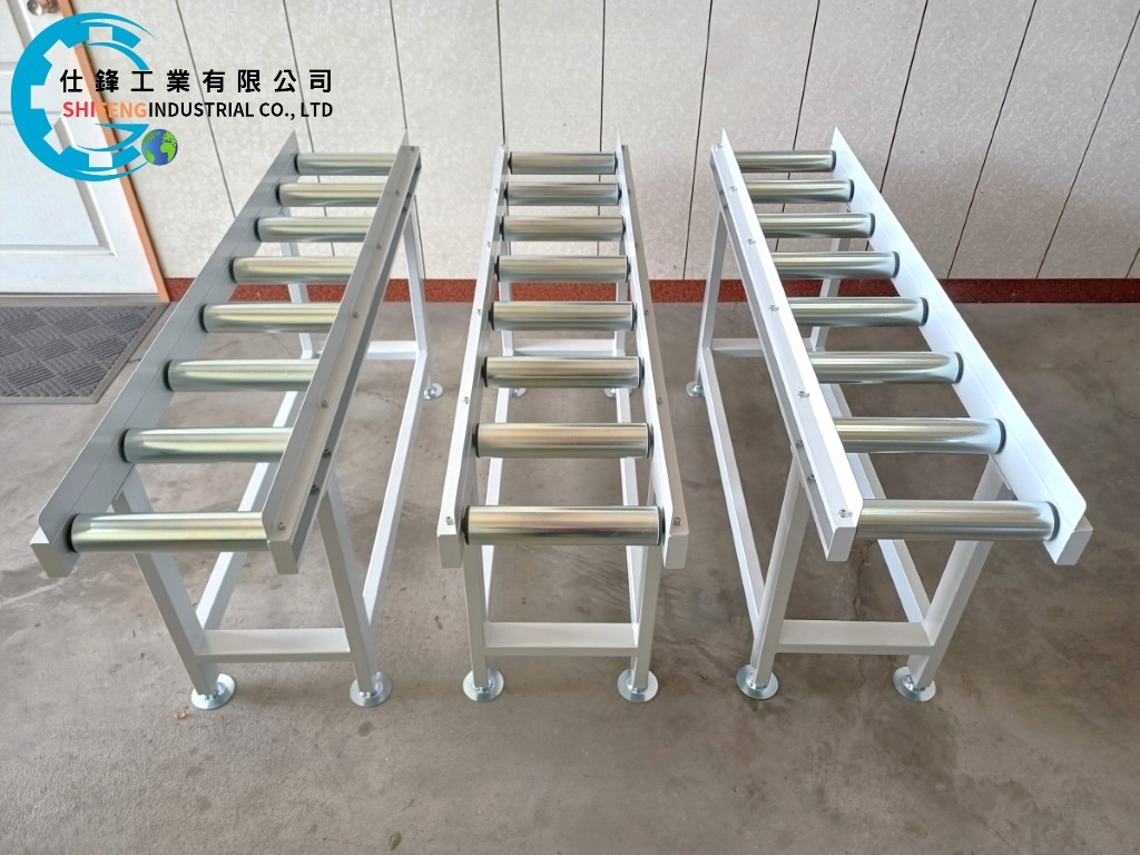 鋼鈑烤漆無動力滾筒輸送機&客戶案例十一