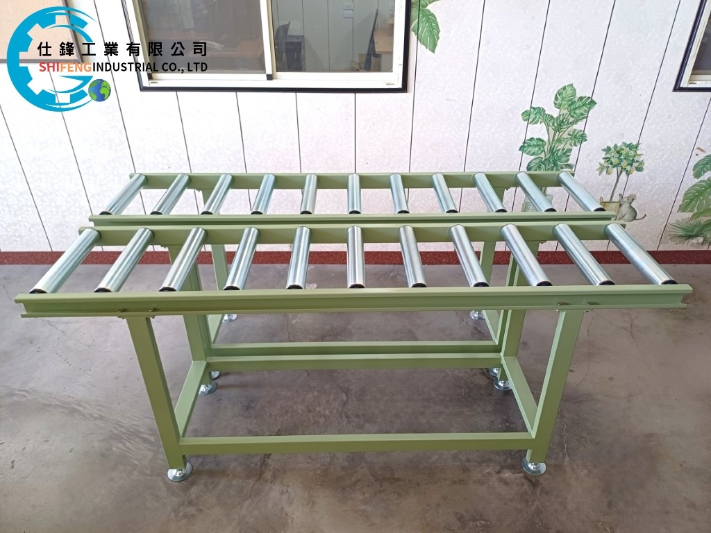 鋼鈑烤漆無動力滾筒輸送機&客戶案例十二