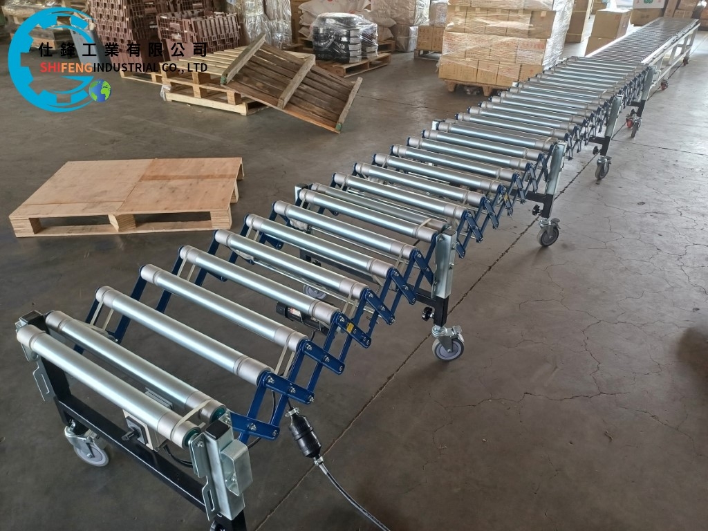 伸縮重型動力滾筒輸送機&案例四