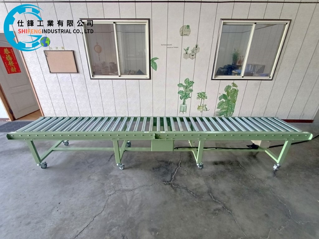 鋼鈑烤漆動力滾筒輸送機&客戶案例十三