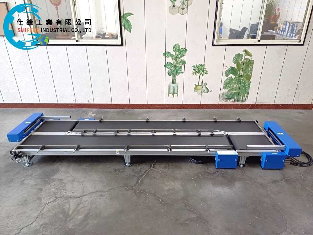 皮帶式90度橫移循環輸送機
