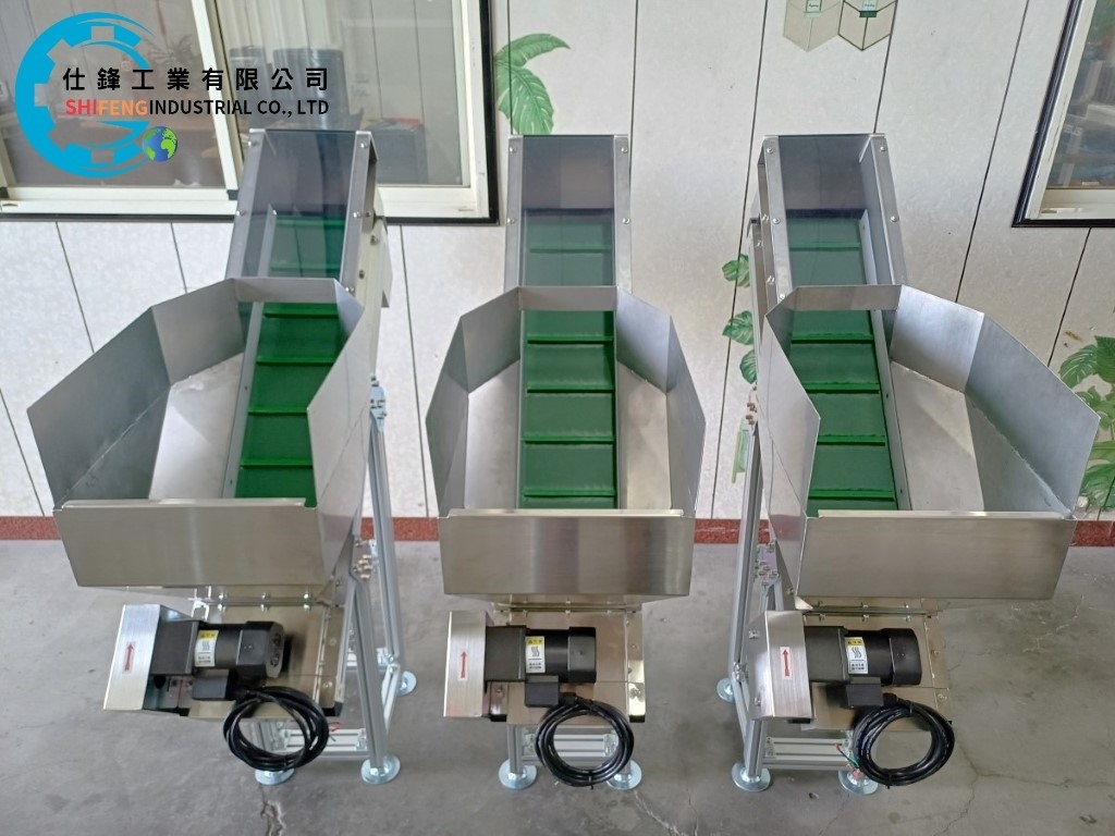 鋁擠型皮帶式料斗爬升輸送機&客戶案例十一