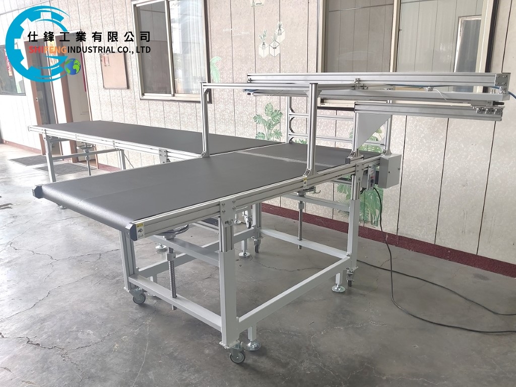 皮帶式90度橫移輸送機&客戶案例二