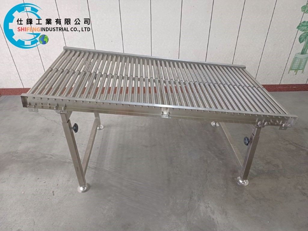 不鏽鋼無動力滾筒輸送機&客戶案例三