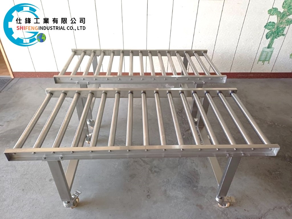 不鏽鋼無動力滾筒輸送機&客戶案例四